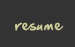 Resume